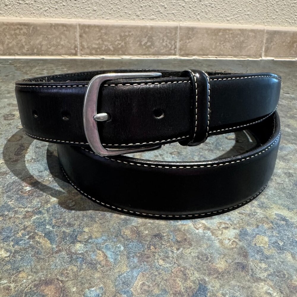 Polo Ralph Lauren Black Leather Belt
